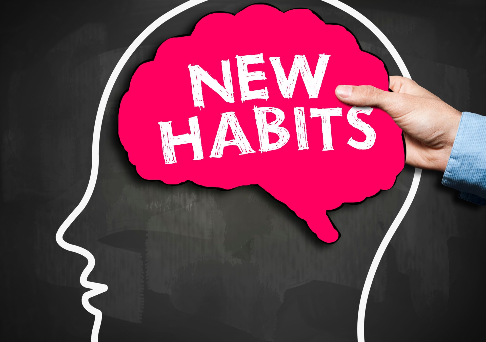 NEW HABITS / Blackboard concept (Click for more)