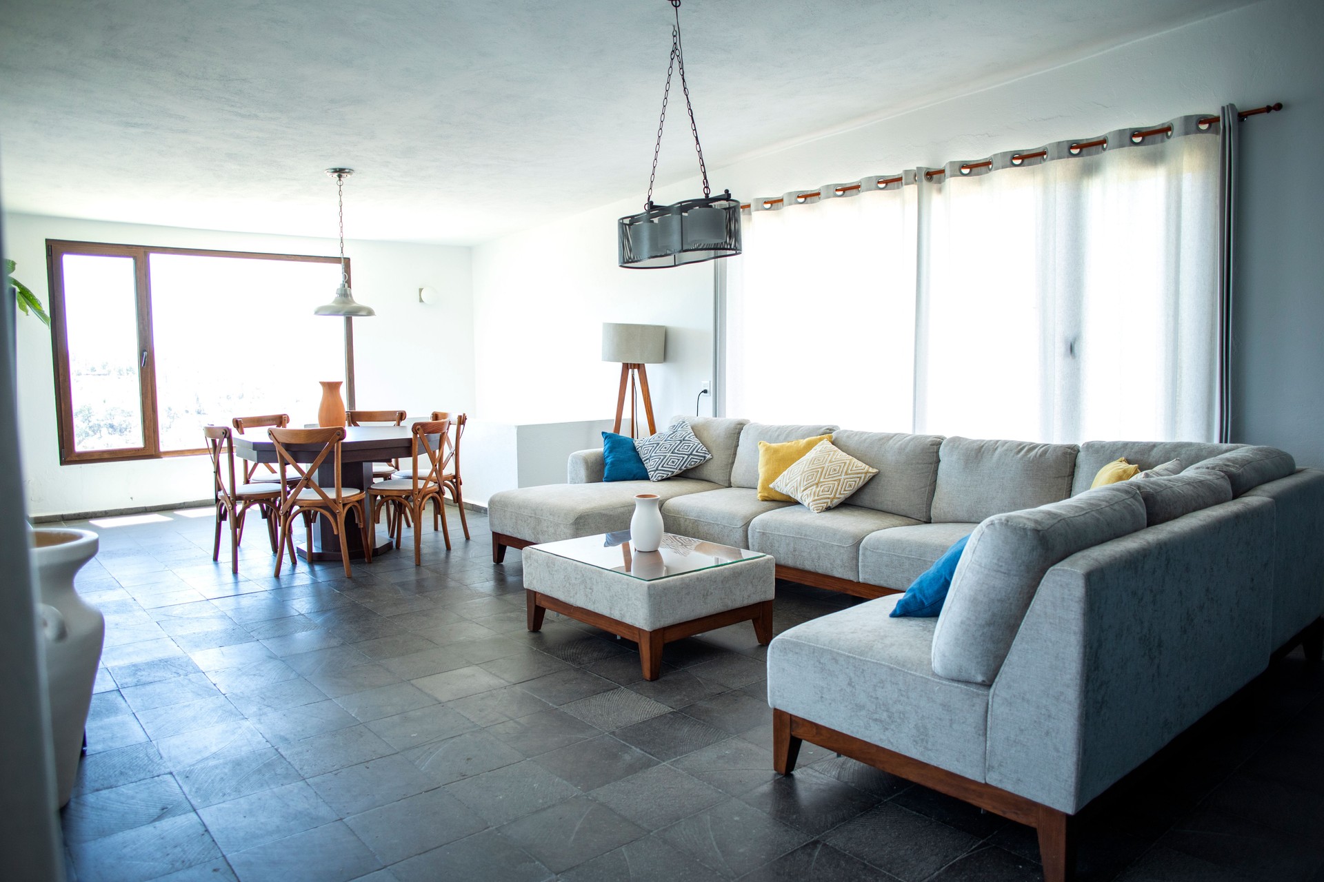 interior house, living dining room